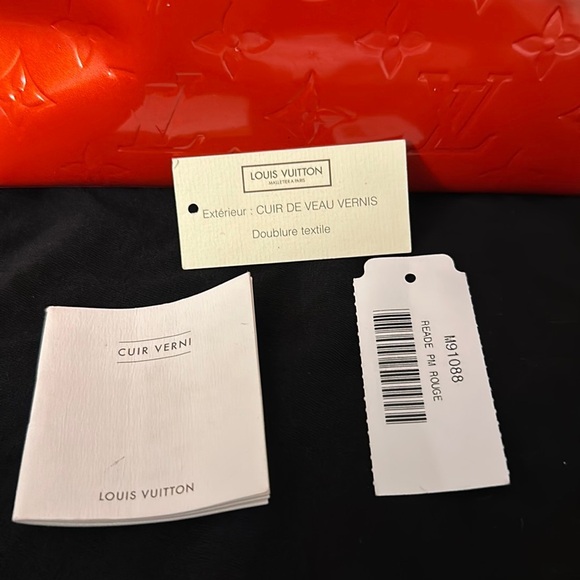 Louis Vuitton Reade Monogram Embossed Vernis Leather Tote - Picture 16 of 16